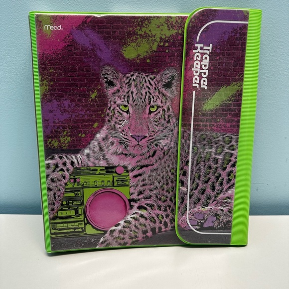 Lisa Frank | Office | Mead Trapper Keeper Retro Binder Portfolio 9s ...